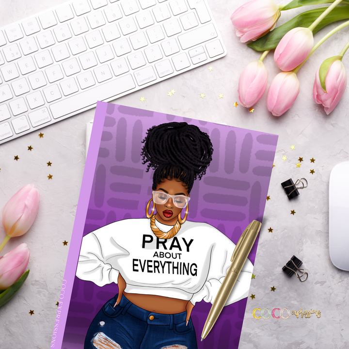 Pray About Everything Lined Journal