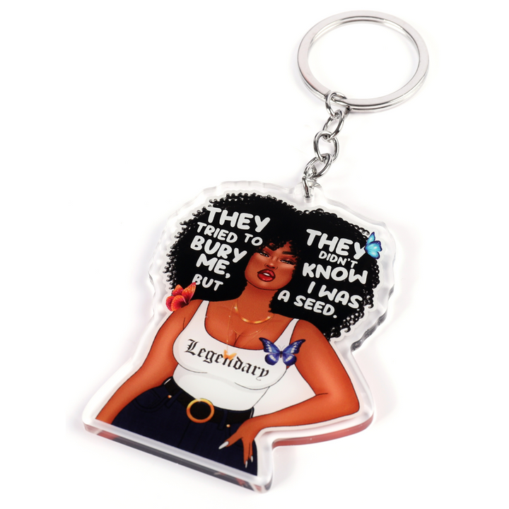 The Seed | OOPS Version | Black Girl Keychain
