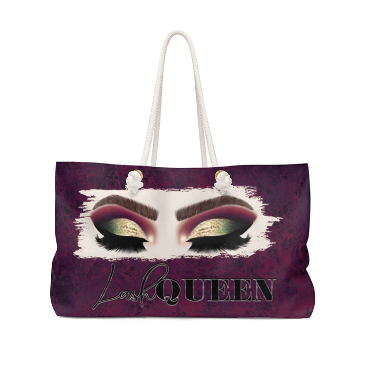 Lash Queen Vanilla Weekender Bag