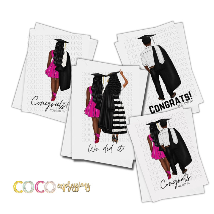 Graduation Greeting Card - Young Lady