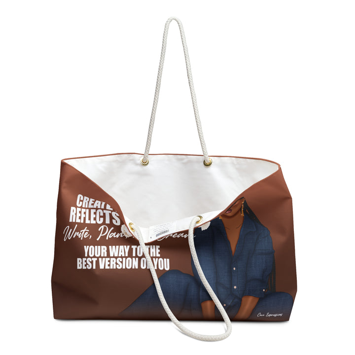 Reflect & Dream Weekender Tote – 'Best Version' Edition