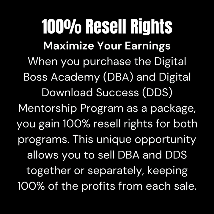 DBA & DDS Mentorship Program