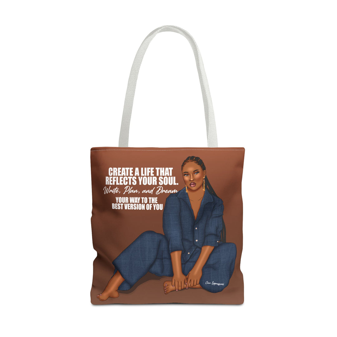 Reflect & Dream Spun Polyester Tote – 'Best Version' Edition