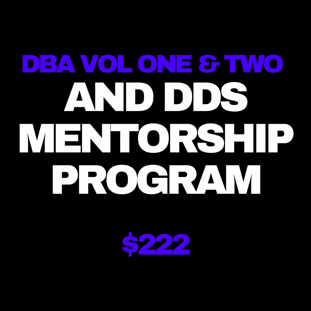 DBA & DDS Mentorship Program