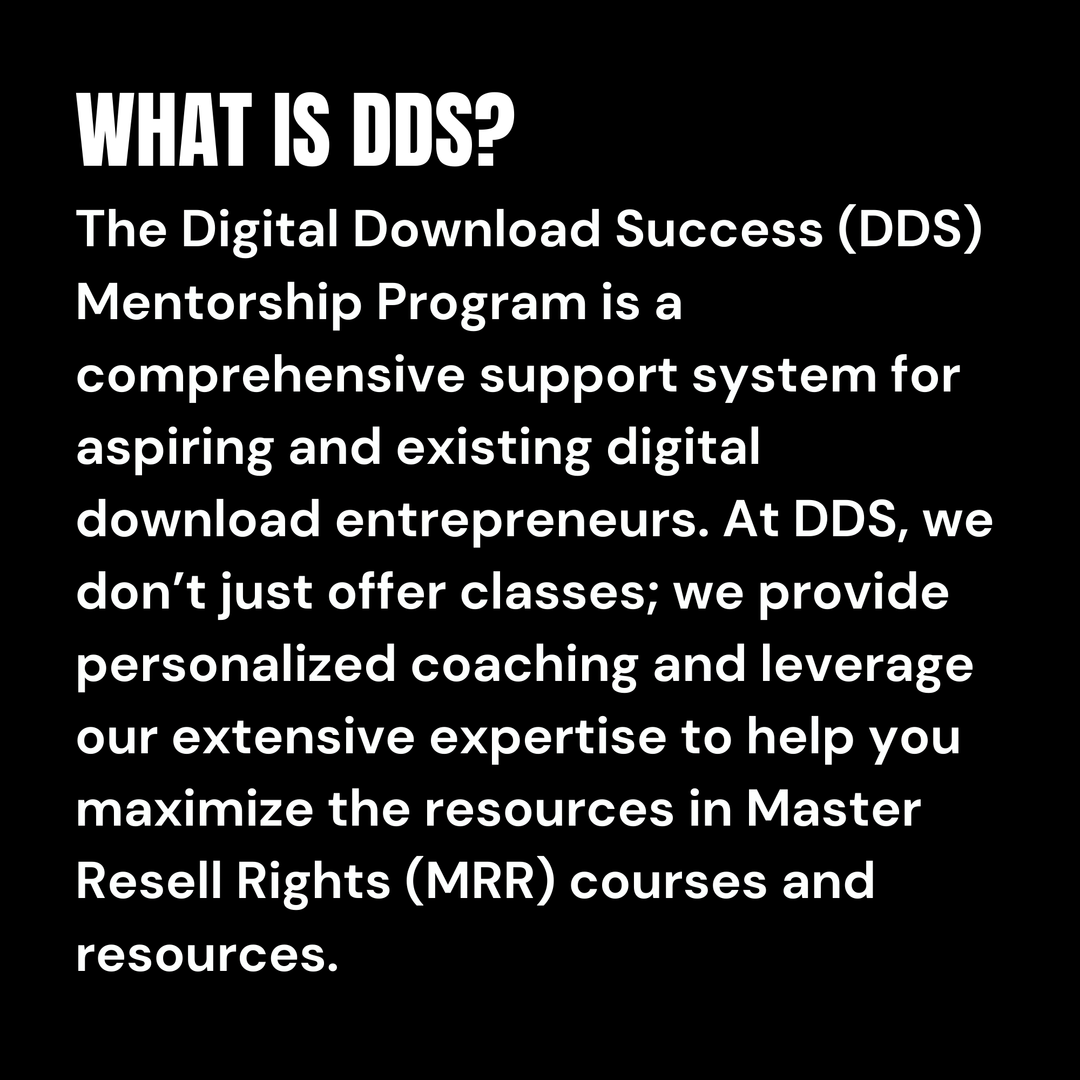 DBA & DDS Mentorship Program