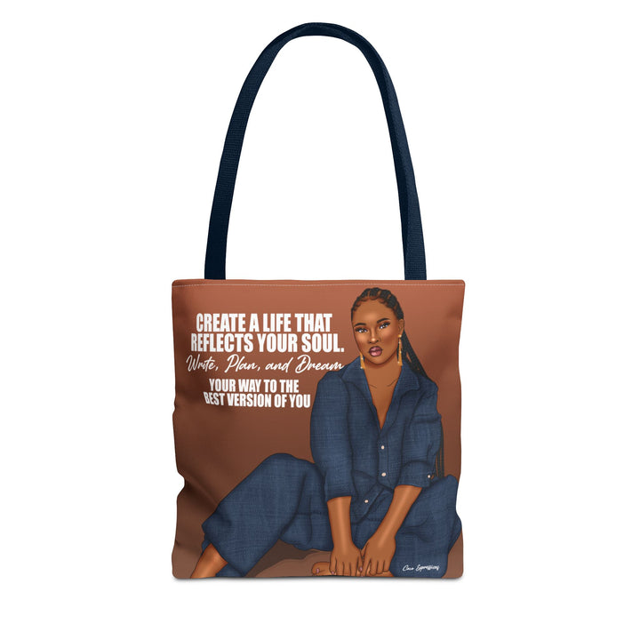 Reflect & Dream Spun Polyester Tote – 'Best Version' Edition