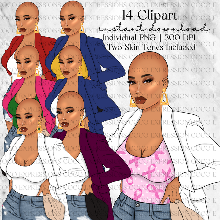 Bri | 090523-01 | Black Woman Clipart