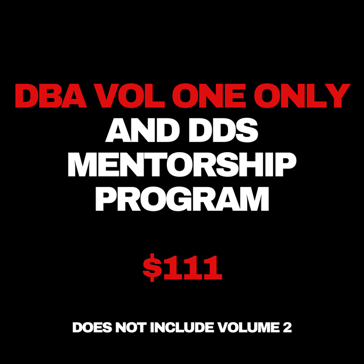 DBA & DDS Mentorship Program