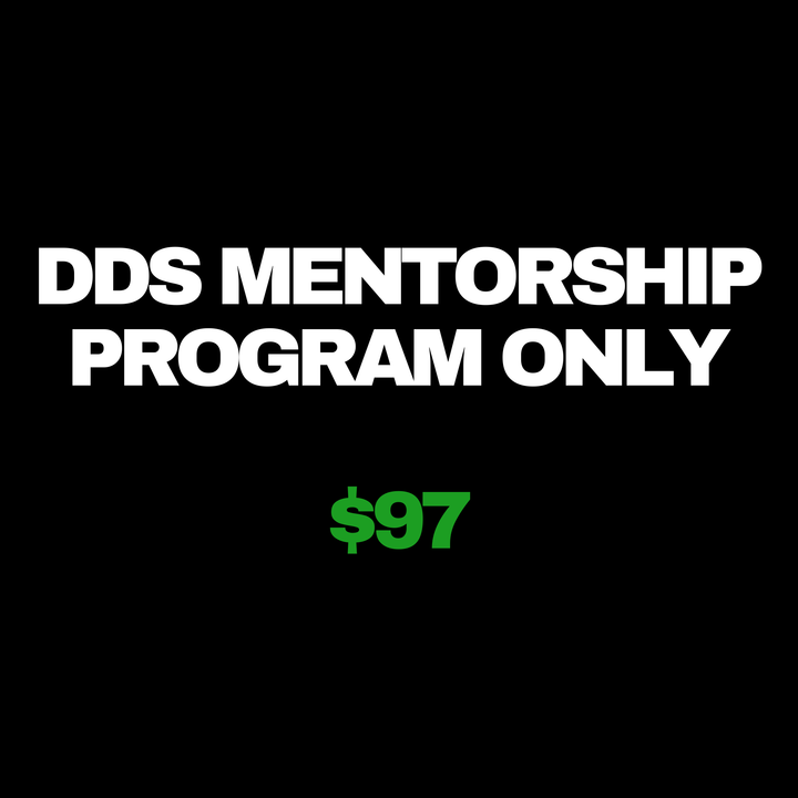 DBA & DDS Mentorship Program