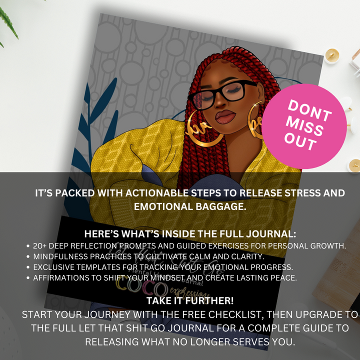 Let That Shit Go: A Self-Care Journal for Mental Wellness (PDF)