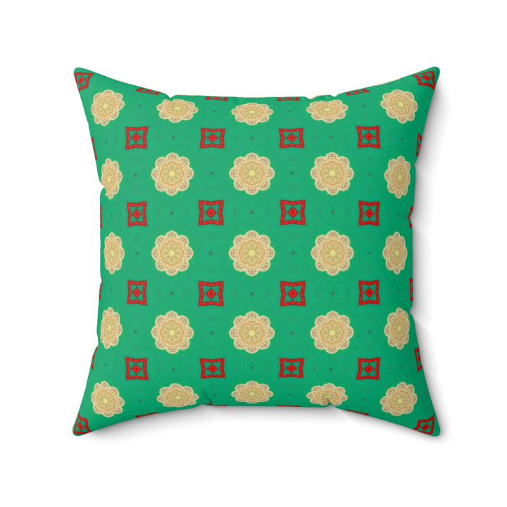Happy Holidays Black Art Home Décor Pillow | S9
