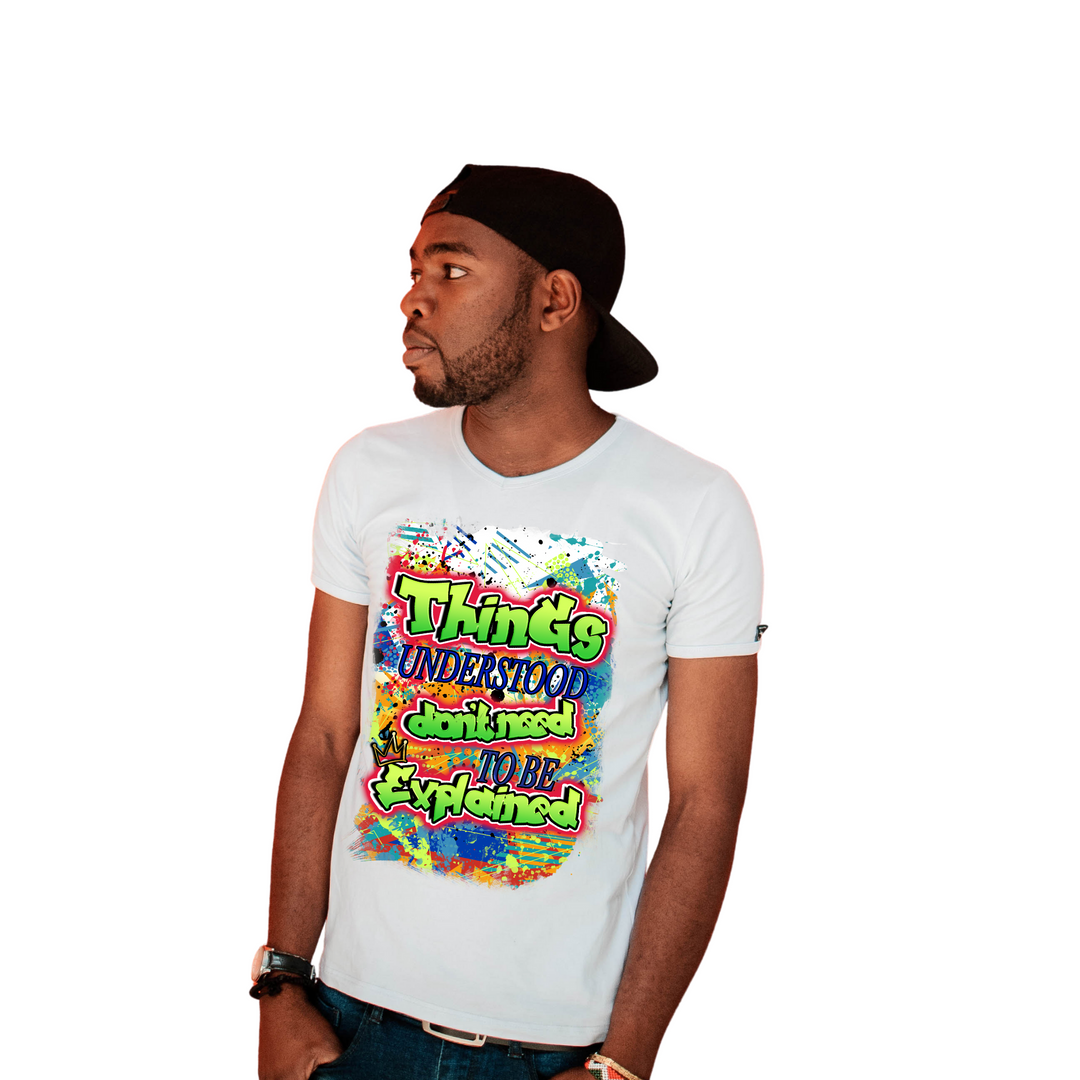 Things Understood Don't Need to Be Explained Graffiti (Fresh Prince Inspired T-shirt)