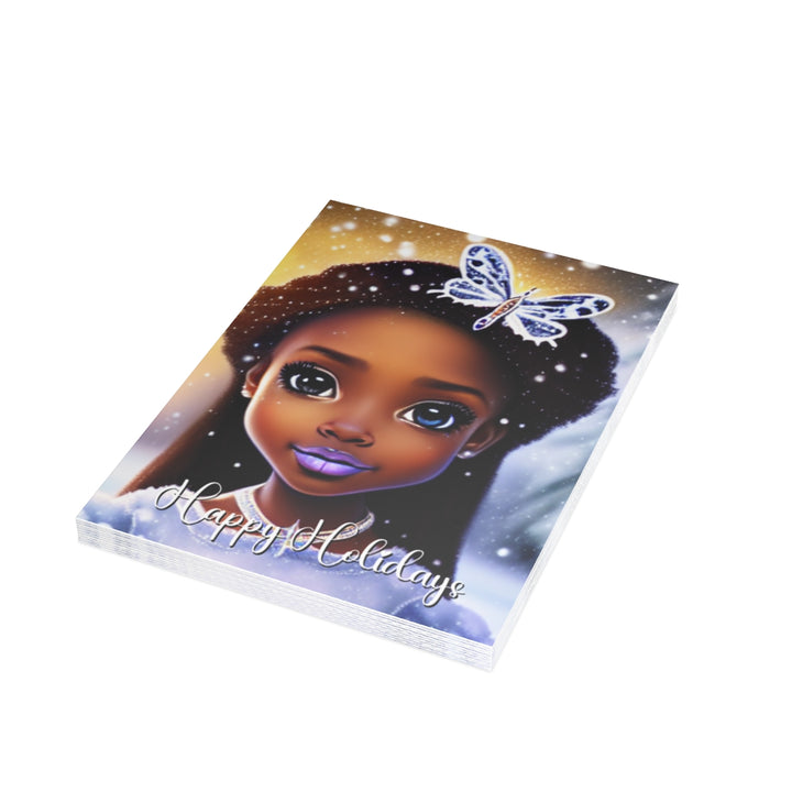 Hey Ice Princess! African American Christmas Card, Black Christmas Cards - Style 4