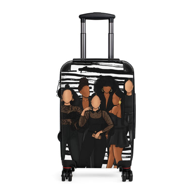 black girl magic travel bag, afro, coco expressions, flight bag, weekender, overnight bag, hbcu inspired
