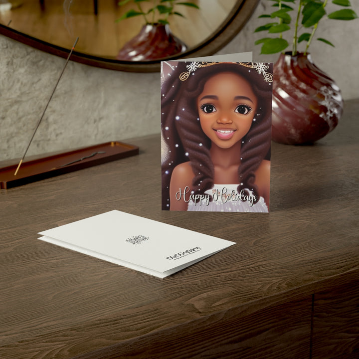 Hey Ice Princess! African American Christmas Card, Black Christmas Cards - Style 3