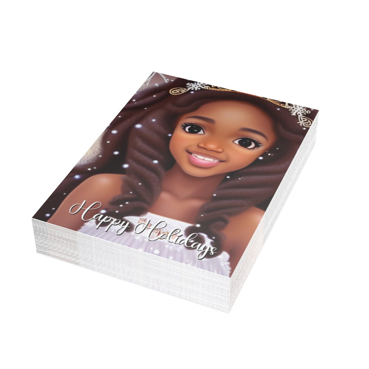 Hey Ice Princess! African American Christmas Card, Black Christmas Cards - Style 3