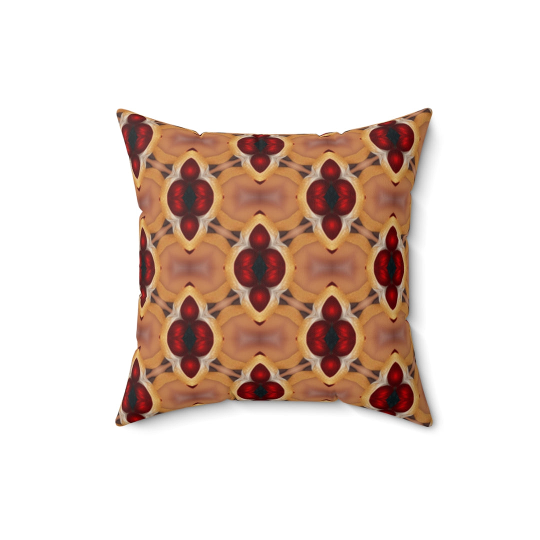 Happy Holidays Black Art Home Decor Pillow | S4