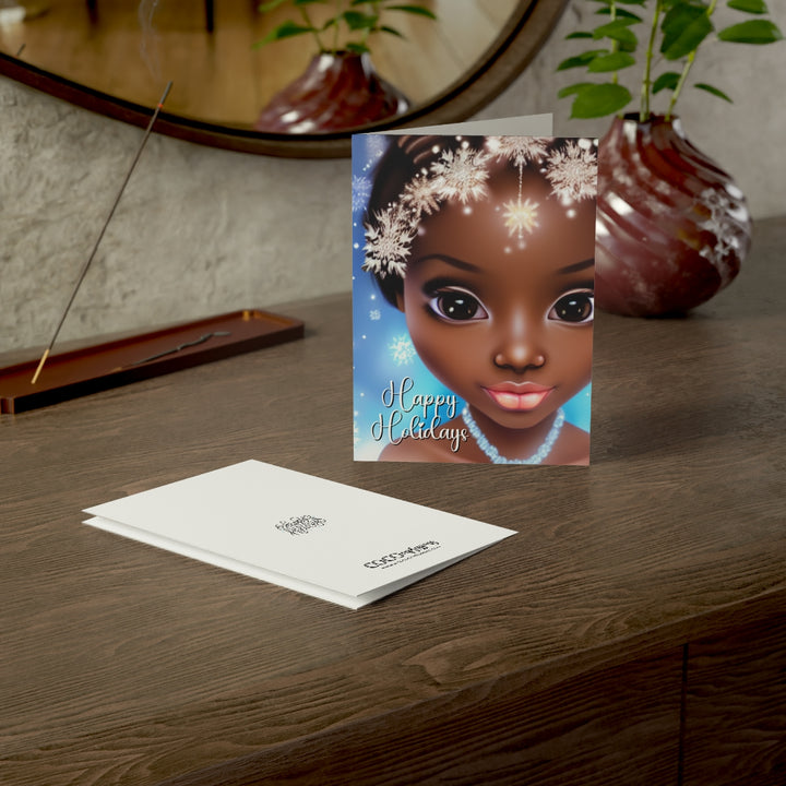 Hey Ice Princess! African American Christmas Card, Black Christmas Cards - Style 1