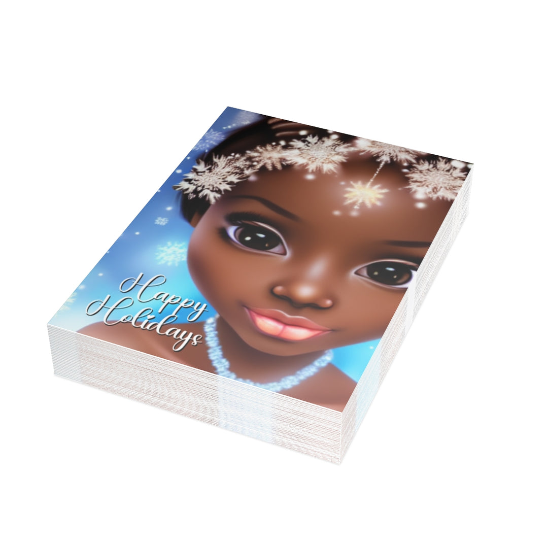 Hey Ice Princess! African American Christmas Card, Black Christmas Cards - Style 1