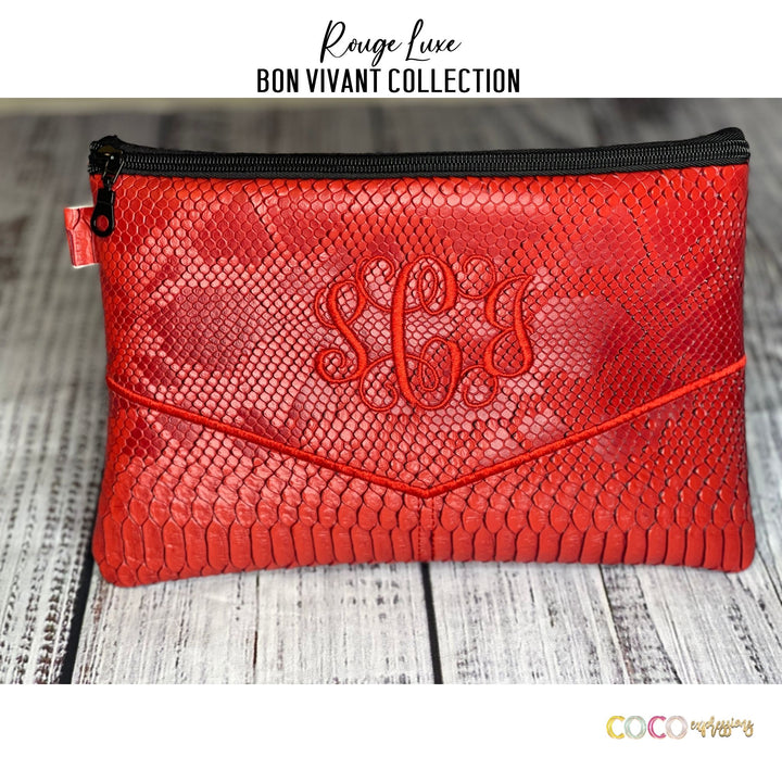 Rouge Luxe Clutch