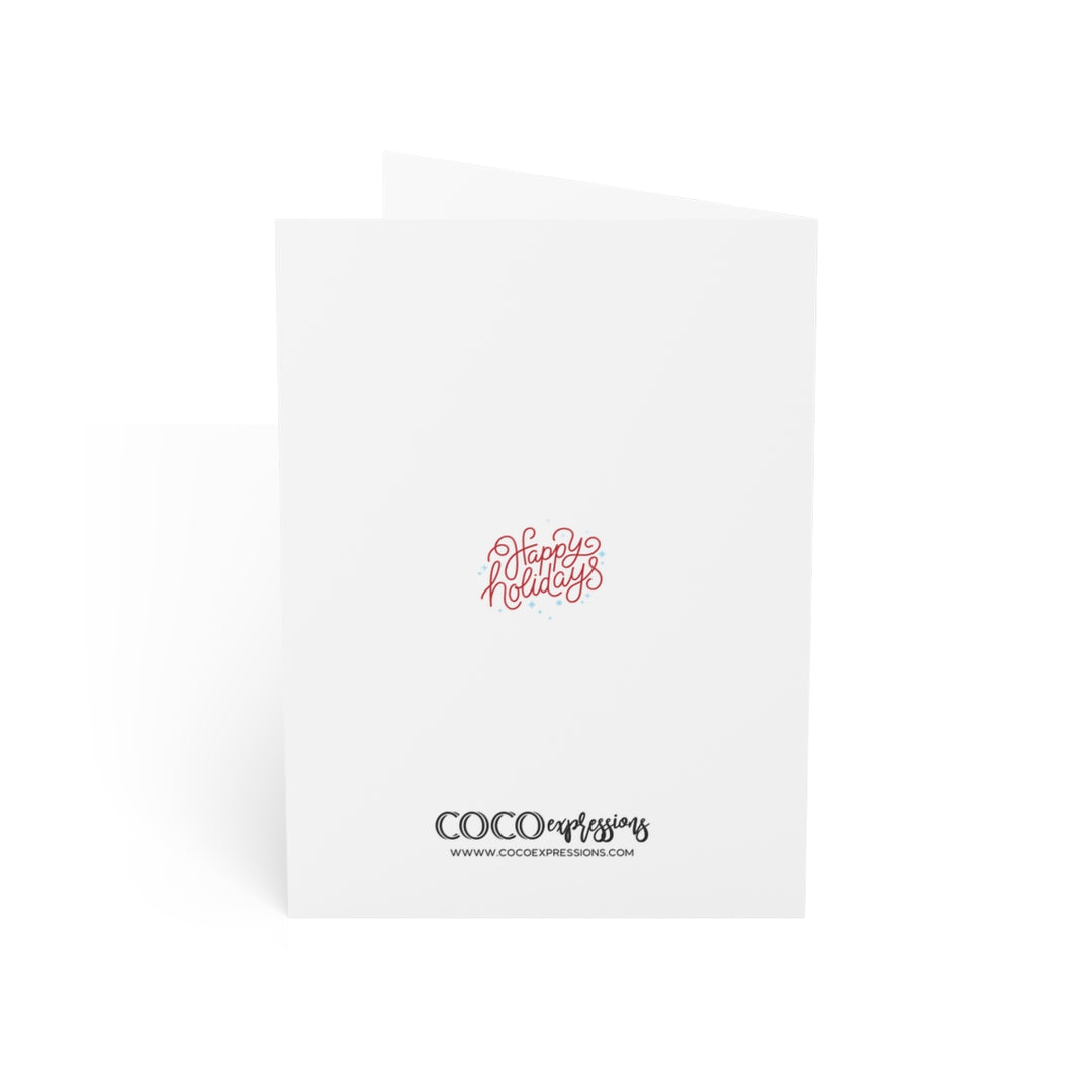 Copy of Hey Ice Princess! African American Christmas Card, Black Christmas Cards - Style 1