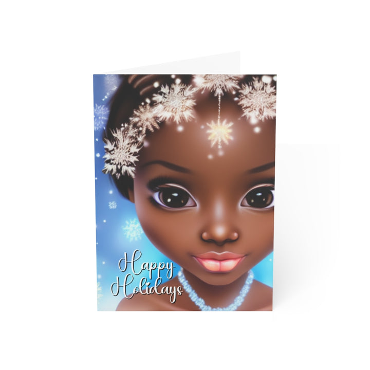 Hey Ice Princess! African American Christmas Card, Black Christmas Cards - Style 1