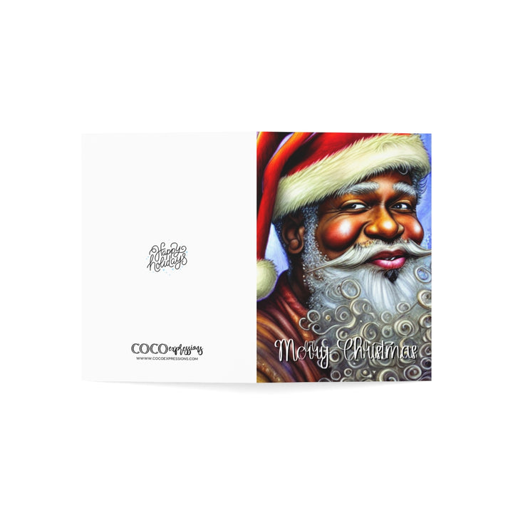 Hey Santa! African American Christmas Card, Black Christmas Cards - Style 2