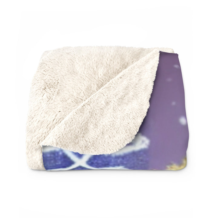 Sweet Princess Christmas Sherpa Fleece Blanket