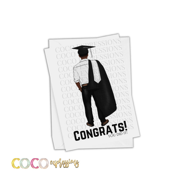Graduation Greeting Card - Young Man